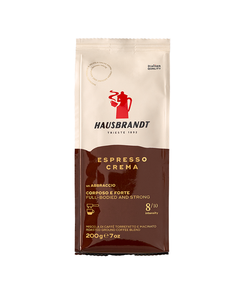 Café Molido Hausbrandt Espresso Crema Soft Pack -  200 g